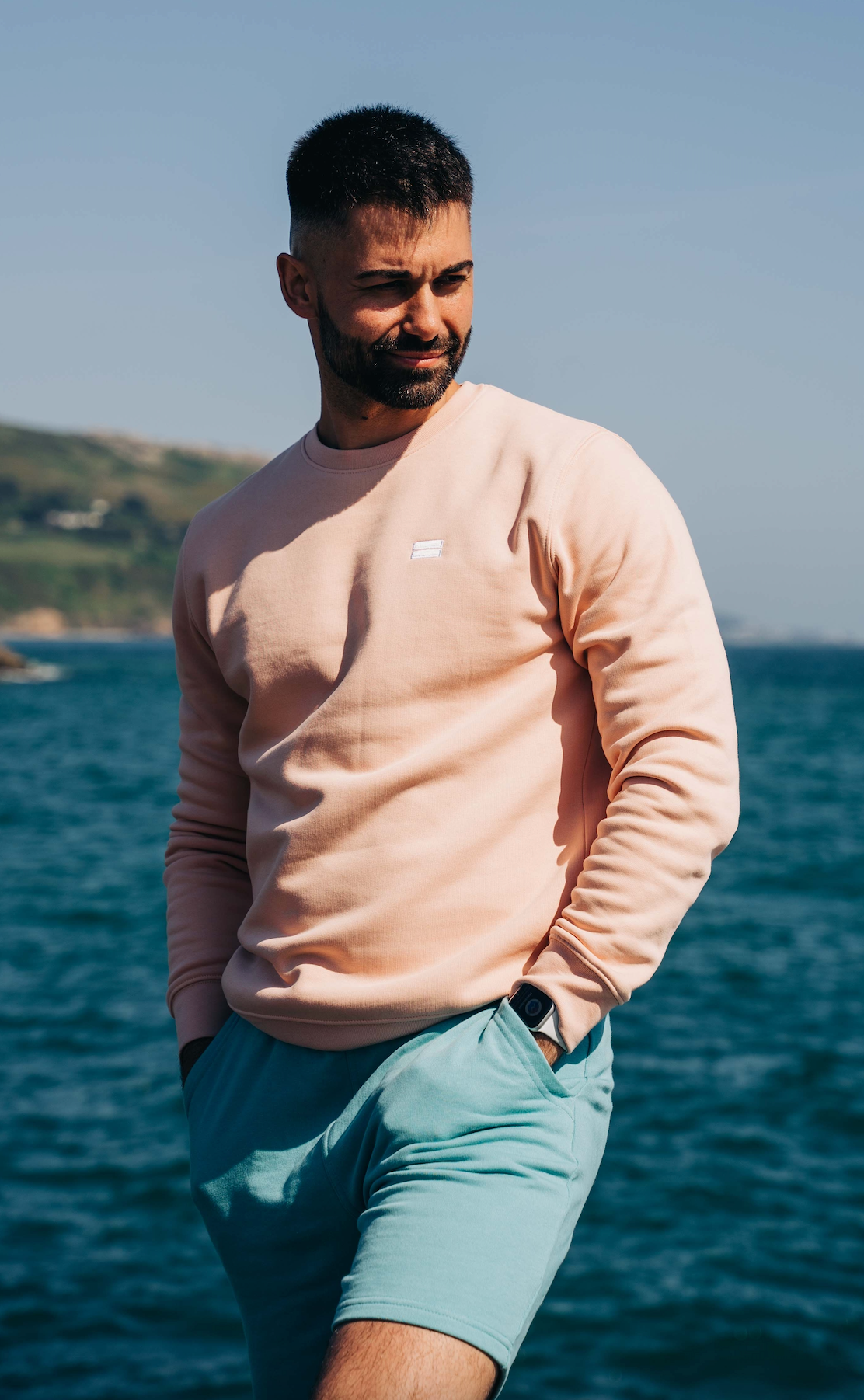 Men's Comfy Crew - Peachy