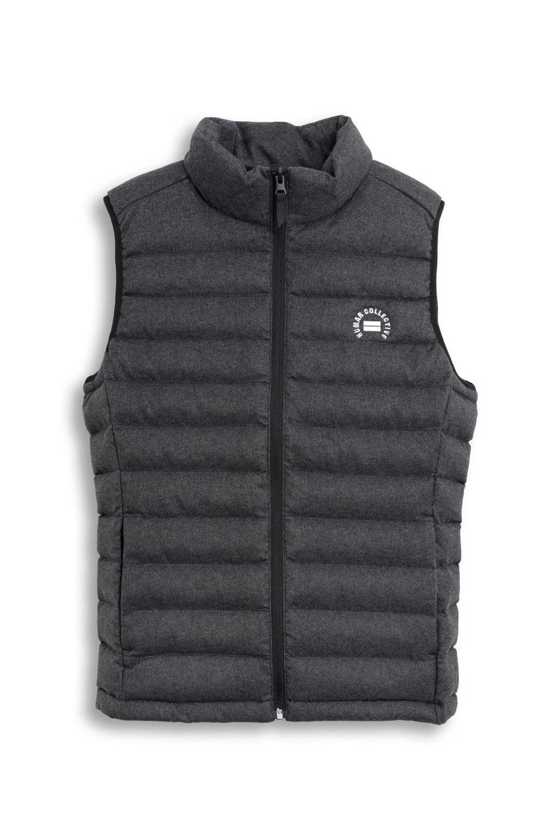 The Gilet - Deep Heather Grey - wearehumancollective.com