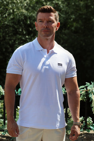 Polo shirt-White