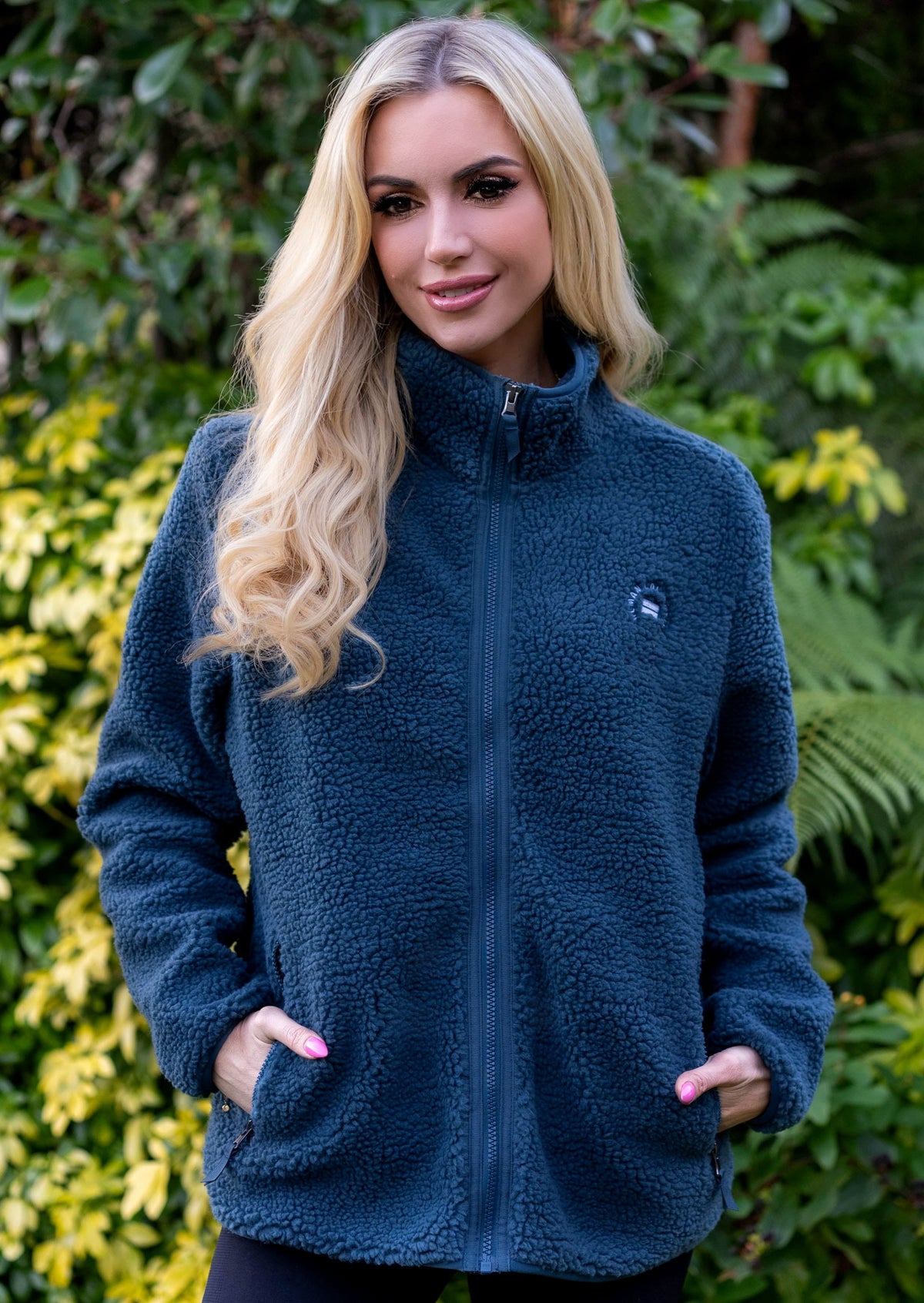 Full Zip Fleece - Pine Green