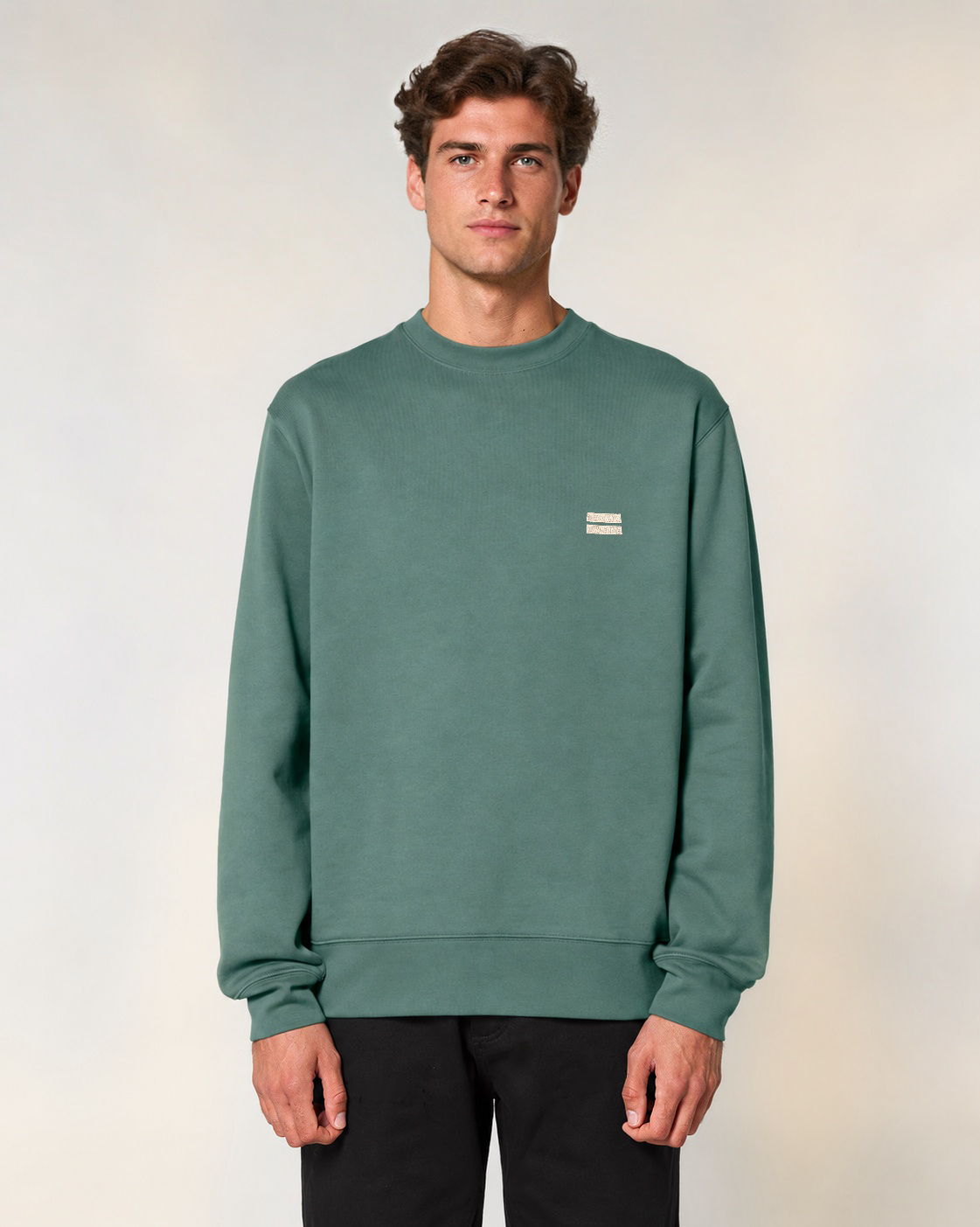 Men's Comfy Crew - Vintage Green