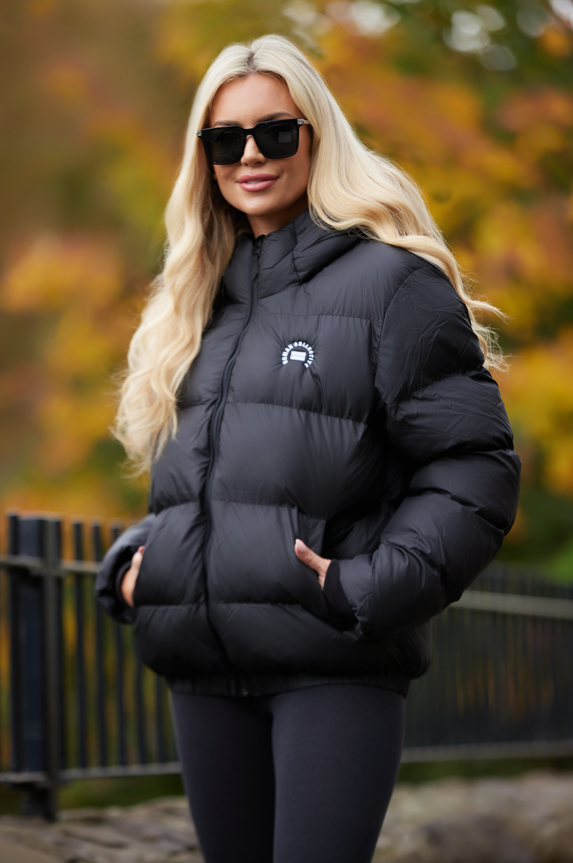 Puffer Jacket - Black