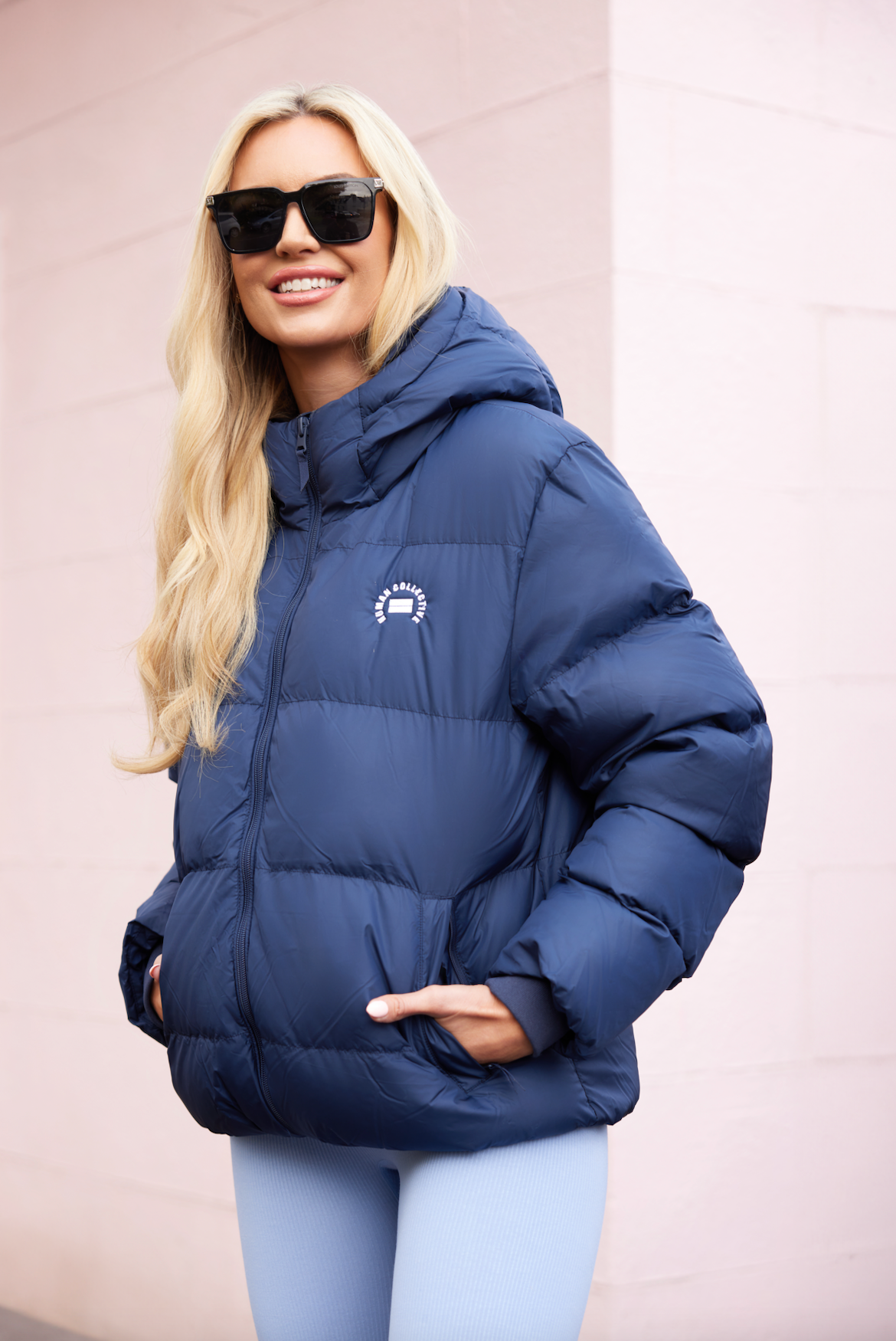 Puffer Jacket - Navy