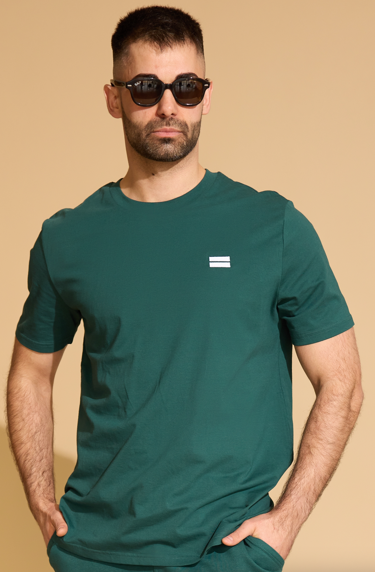 The Organic Tee - Emerald Green