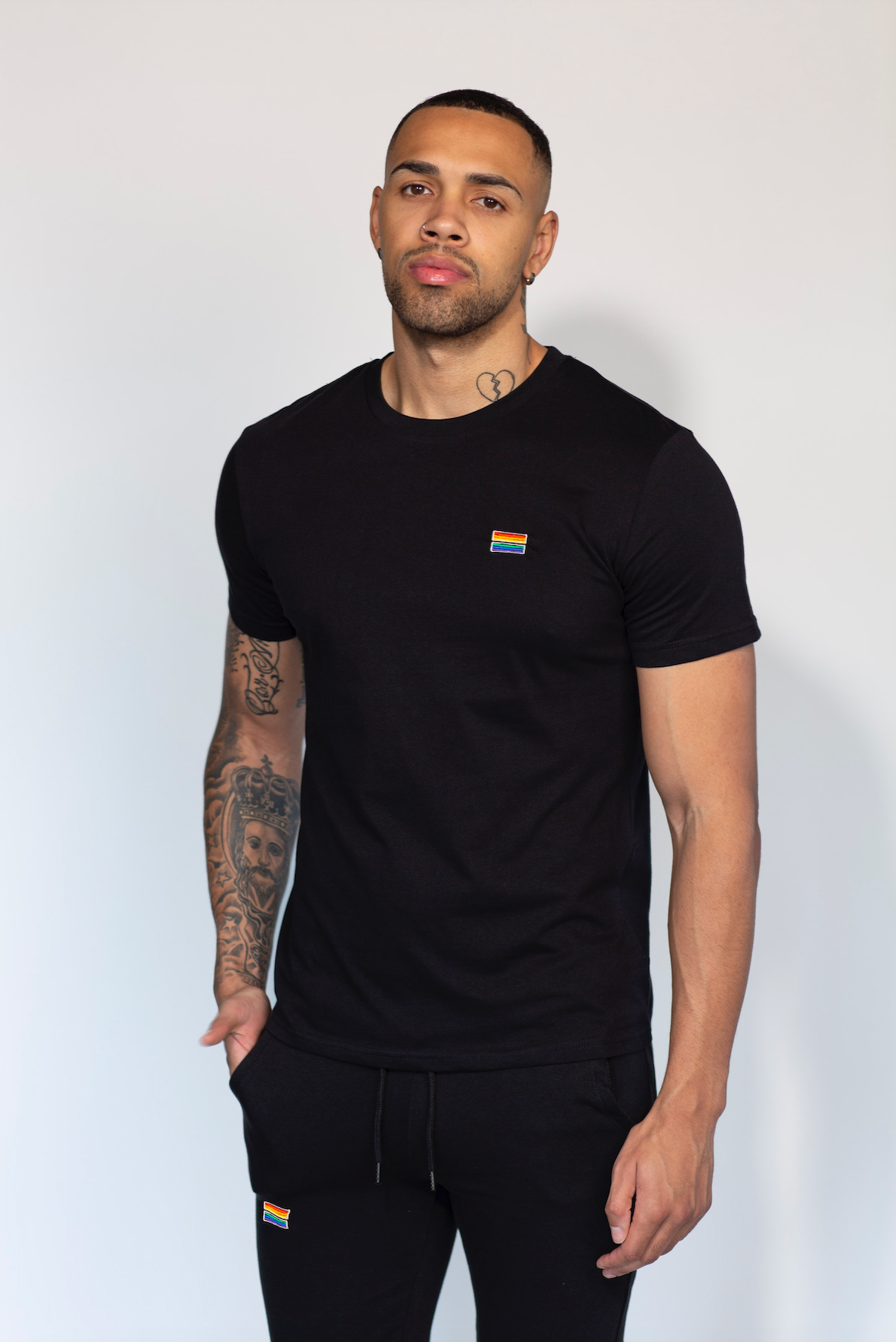 Pride Organic Tee Black