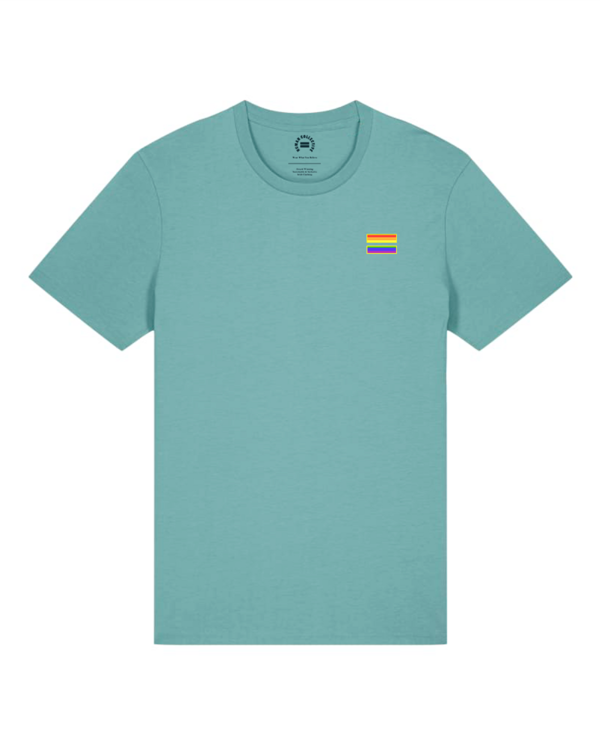 Pride Organic Tee Seagreen