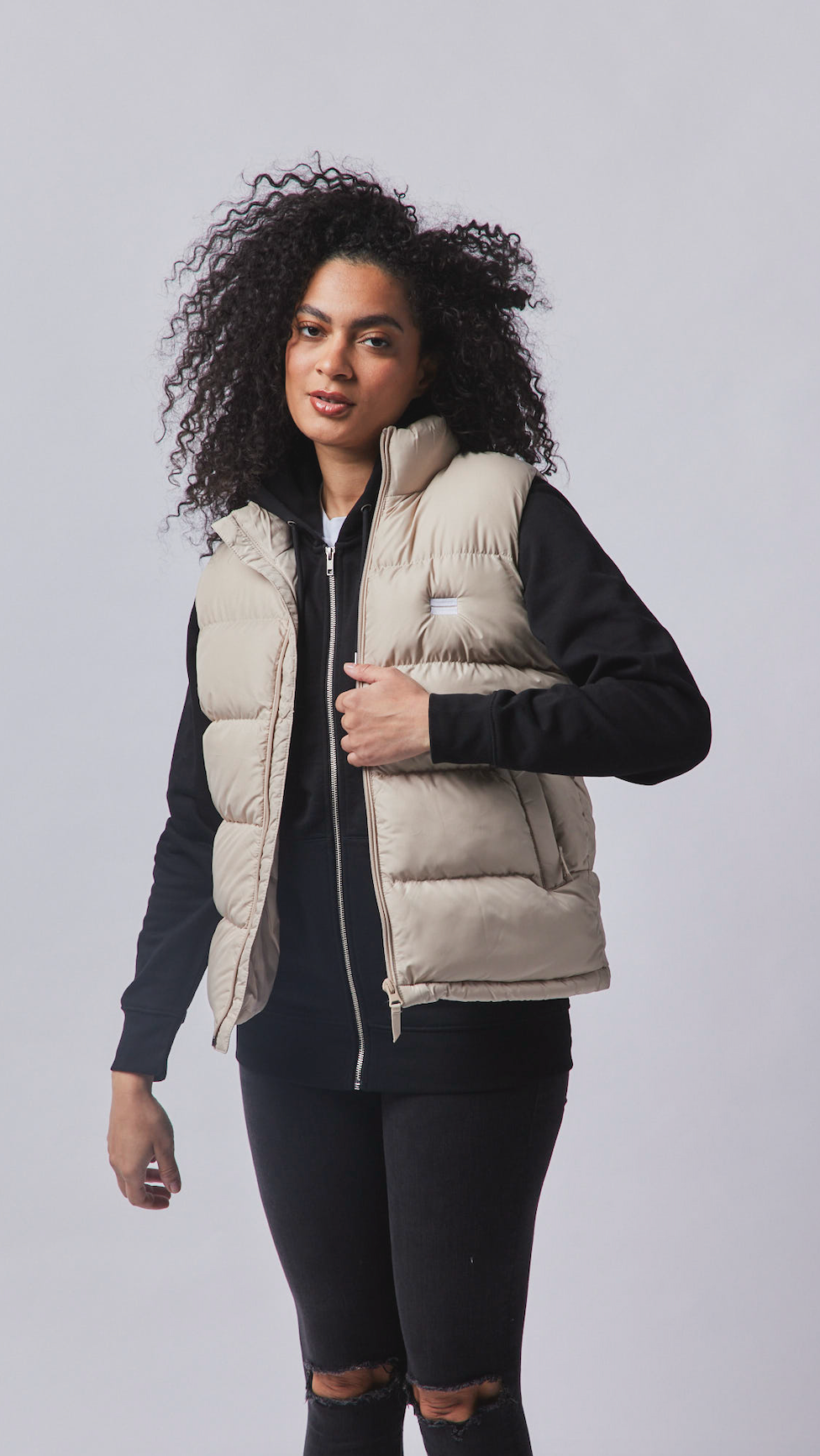 Polar Puffer Gilet - Desert Dust