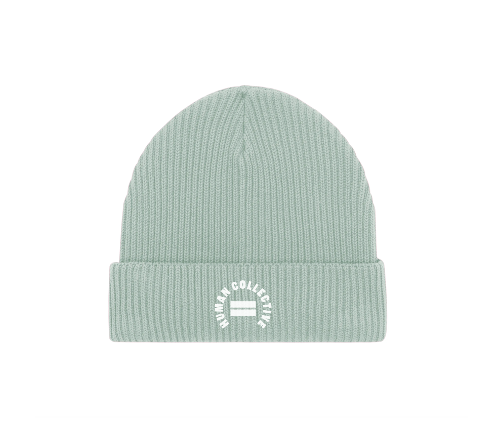 The Ribbed Beanie - Aloe