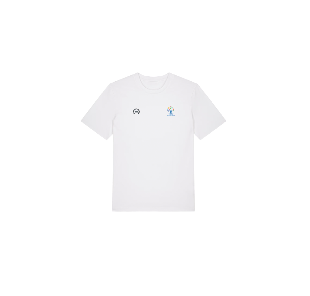 Celbridge Community School Organic Tee White
