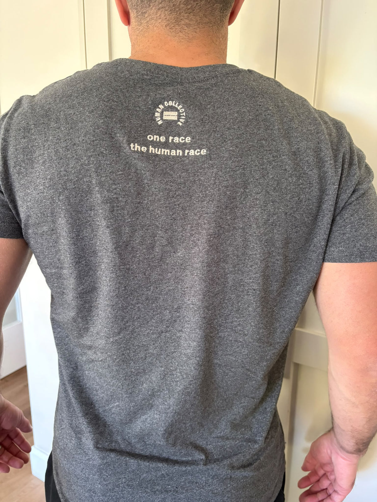 The Eco Organic Tee - Black Melange