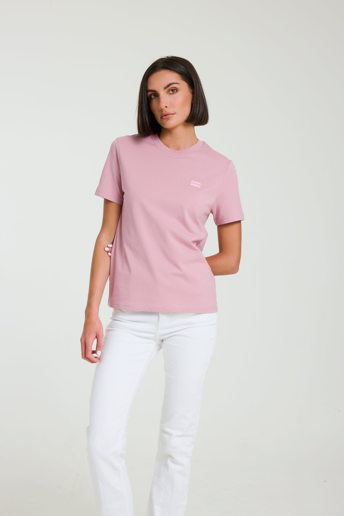 The Organic Tee - Muted Pink
