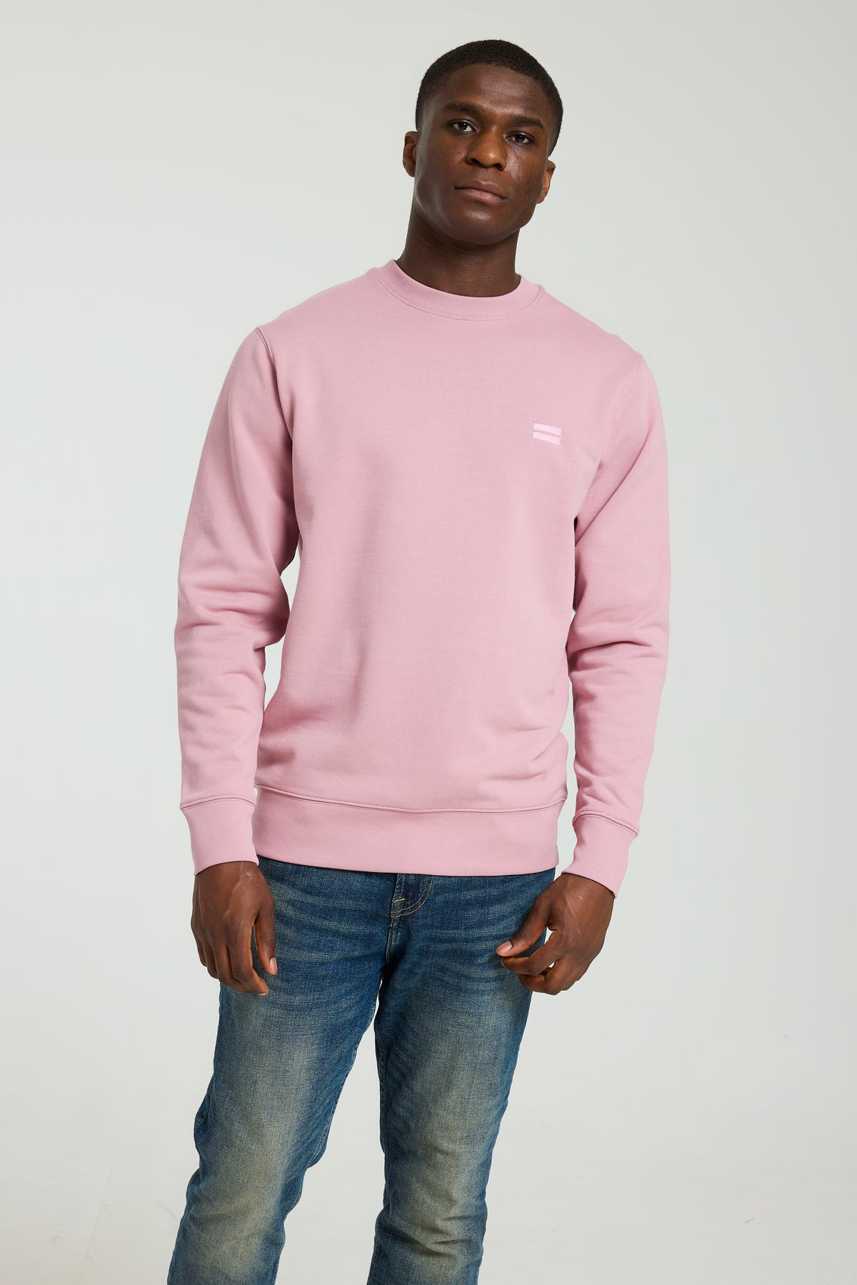 Men's Comfy Crew - Muted Pink