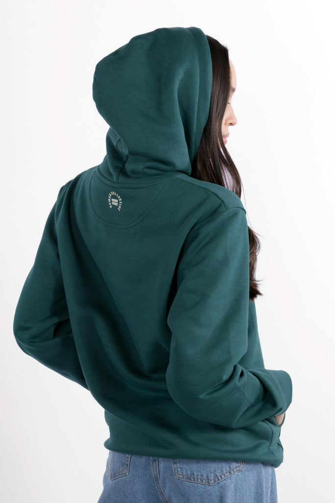 The Lux Hoodie - Emerald Green - wearehumancollective.com