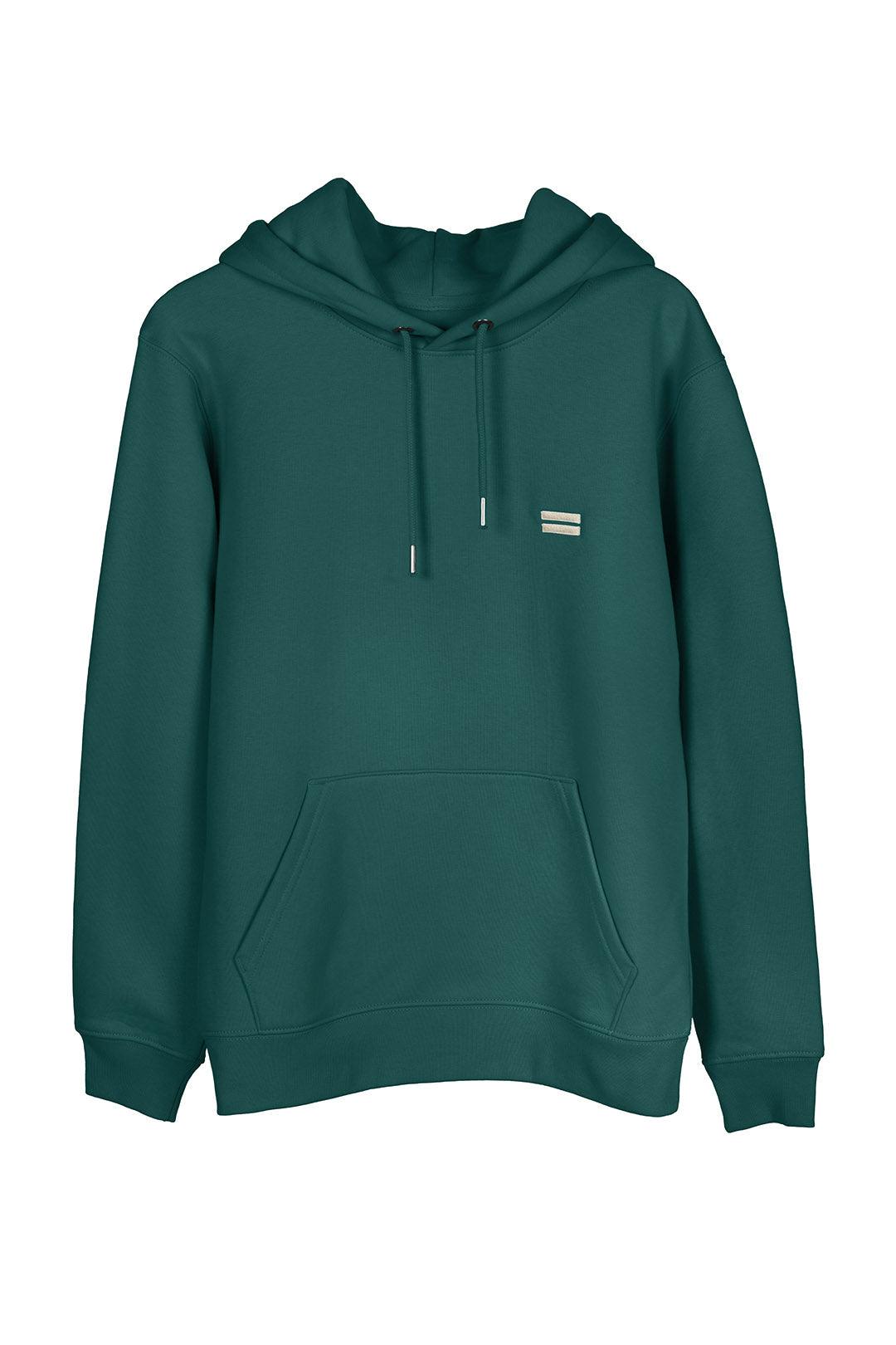 The Lux Hoodie - Emerald Green - wearehumancollective.com