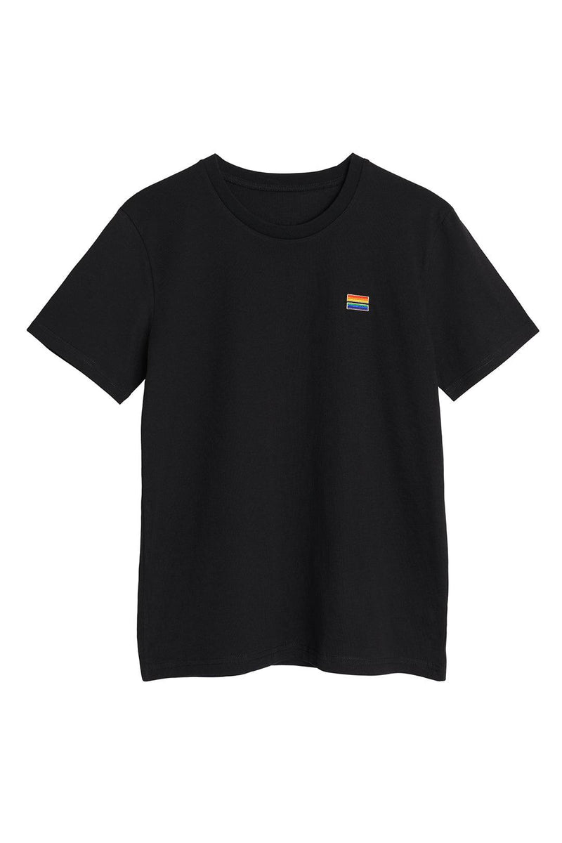 Pride Organic Tee Black - wearehumancollective.com