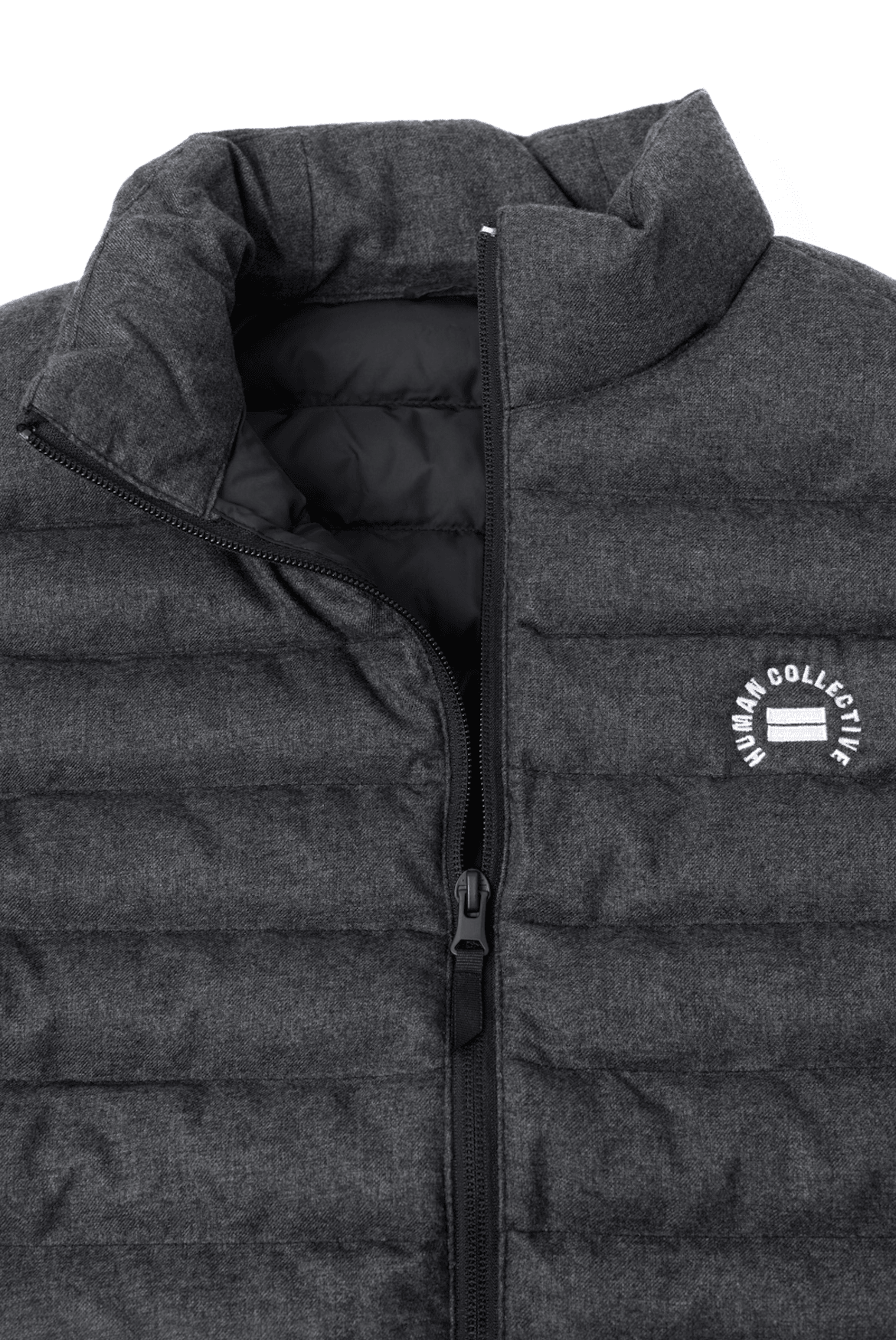 The Gilet - Deep Heather Grey - wearehumancollective.com