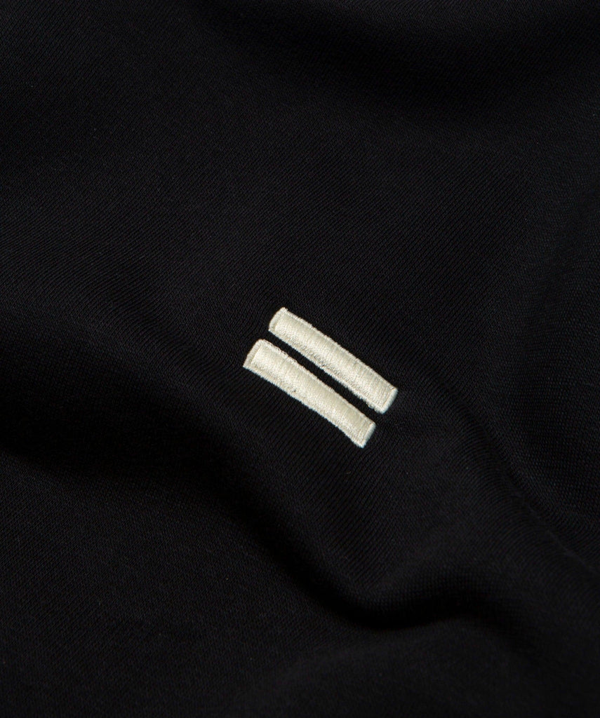 The Harvard Half Zip - Black - wearehumancollective.com